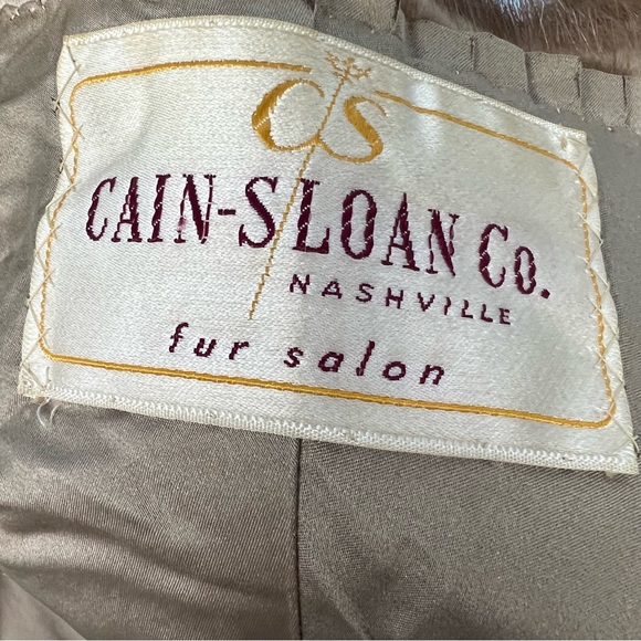 Lovely Vintage Cain-Sloan Co. Nashville Fur Stole - Picture 8 of 13